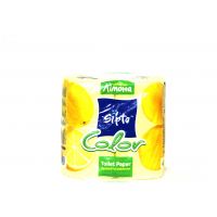 ТБ "Sipto Color" лимон 4рул. 2-х (1х12)